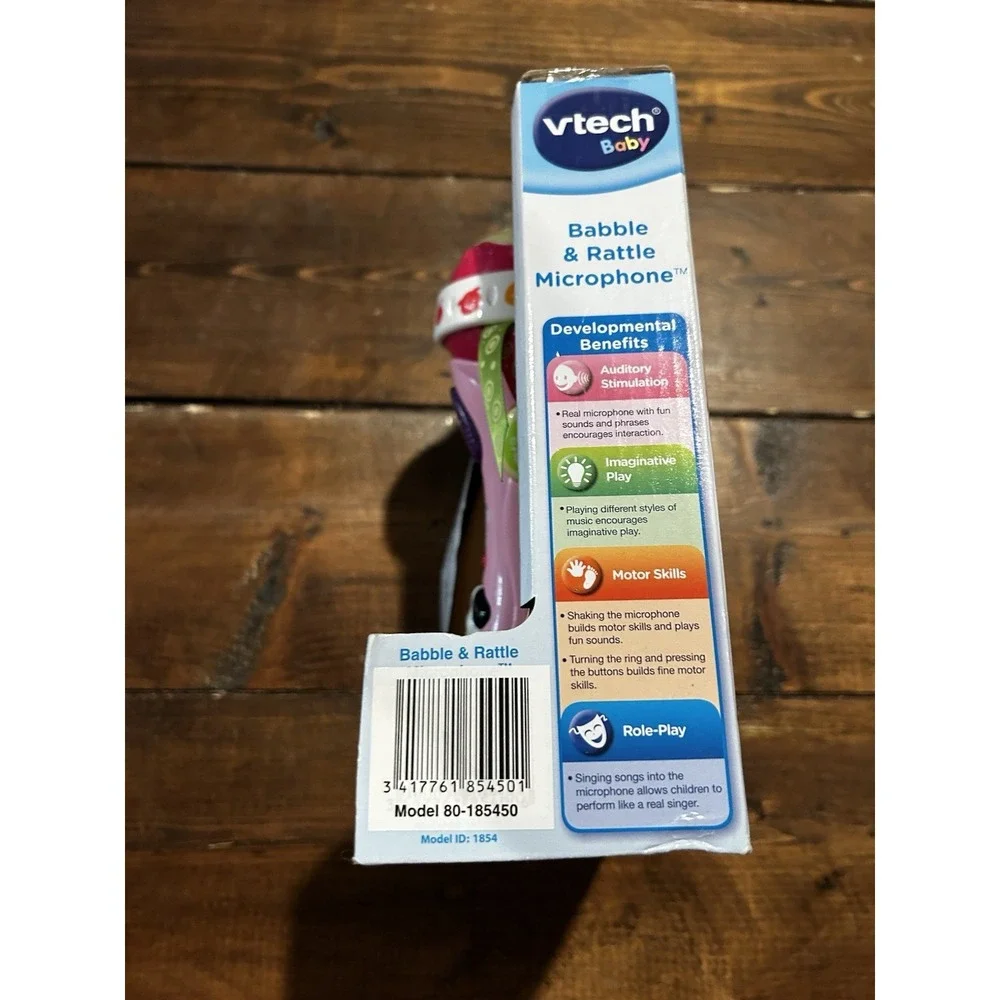 Vtech Babble‎ & Rattle Microphone Pink BRAND NEW